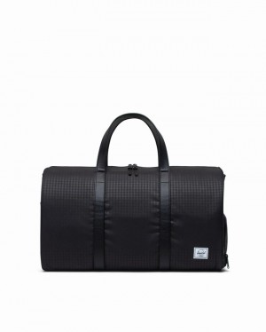 Bolsas Tote Herschel Novel Duffle Pretas | LGZU90732
