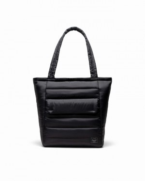 Bolsas Tote Herschel Retreat Acolchoado Pretas | VSER79024