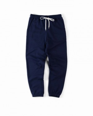 Calças Herschel Sweatpant Azul Marinho | PSIK09316