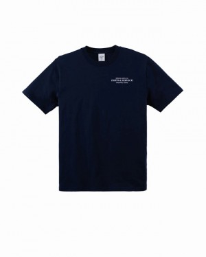 Camiseta Herschel Logo Azul Marinho | HPSW78405