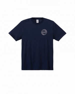 Camiseta Herschel Logo Azul Marinho | ZWVK43578