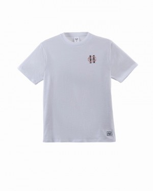 Camiseta Herschel Logo Branco | AIKF50296