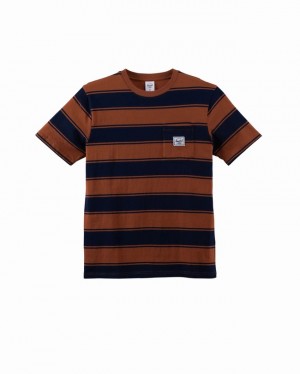 Camiseta Herschel Pocket Azul Marinho | SQYZ89342
