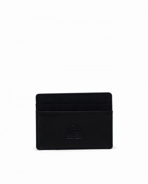 Carteiras Herschel Charlie Cardholder Pretas | DXJA60278
