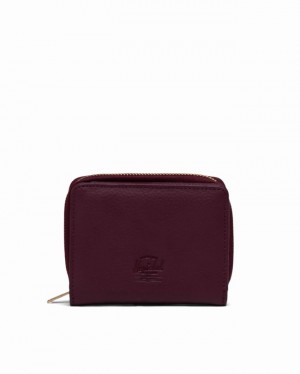 Carteiras Herschel Georgia Vegano Couro Bordeaux | TXHG52186