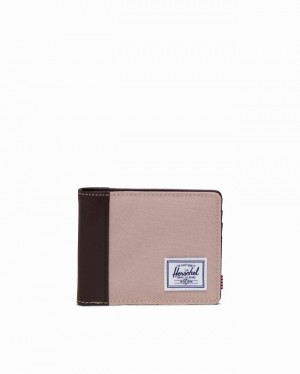 Carteiras Herschel Hank Luz Cinzentas Marrom Cafes | CHUO96430