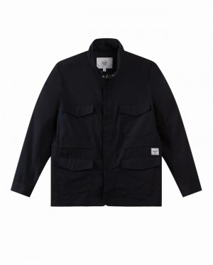 Jaquetas Herschel Field Pretas | VEMI71654
