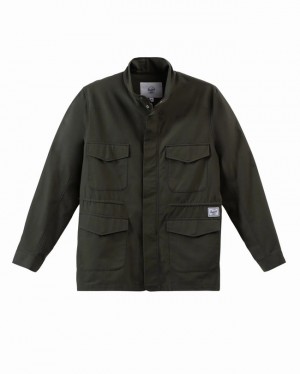 Jaquetas Herschel Field Verde Oliva Escuro | WURA03982