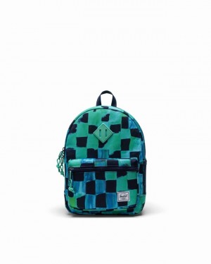 Mochilas Herschel Heritage Azuis Verdes | IDTM95312