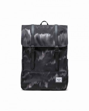 Mochilas Herschel Survey Pretas | YVXA13027
