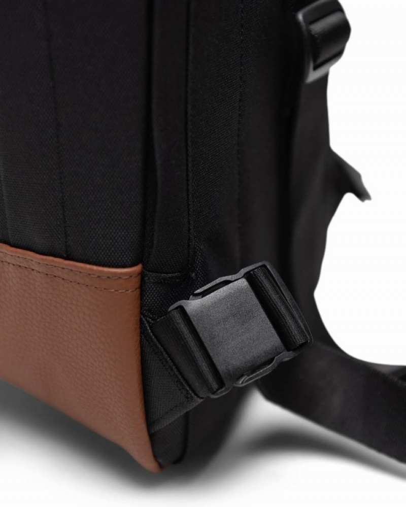 Bolsas Crossbody Herschel Heritage Pretas | SOFX83469