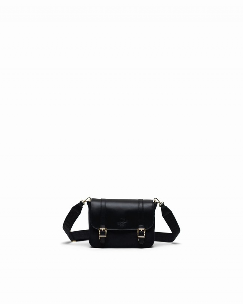 Bolsas Crossbody Herschel Orion Retreat | Mini Pretas | MIOT09374