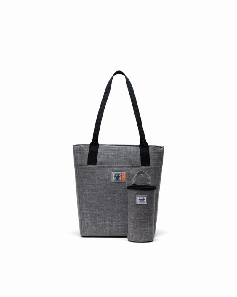 Bolsas Tote Herschel Alexander Zip Small | Insulated Cinzentas | RISX10567