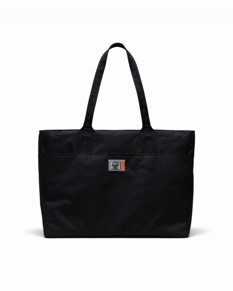 Bolsas Tote Herschel Alexander Zip - Large | Insulated Pretas | SLVD49837