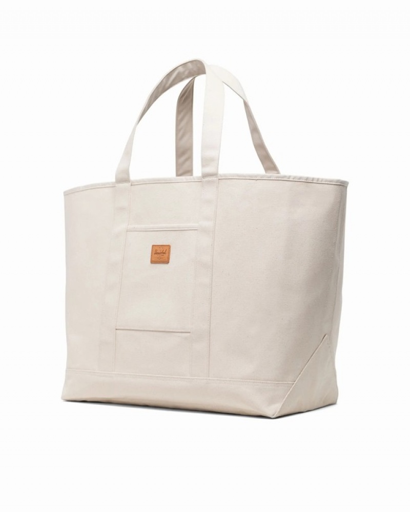 Bolsas Tote Herschel Bamfield | Heavyweight Lona Bege | RBOX12654