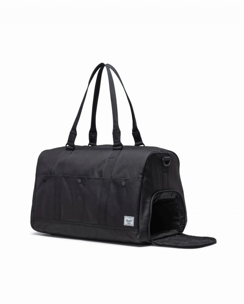 Bolsas Tote Herschel Bennett Duffle Pretas | NMQU38402