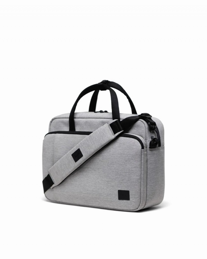 Bolsas Tote Herschel Gibson Messenger Tech Luz Cinzentas | QOYX70562
