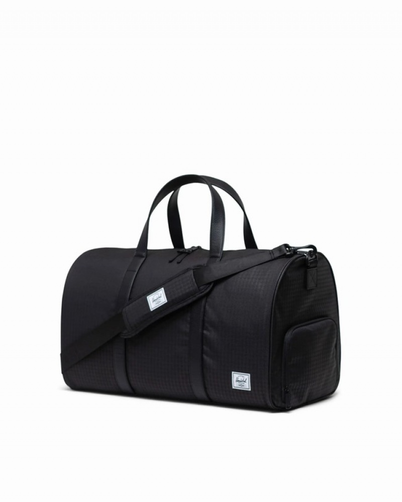 Bolsas Tote Herschel Novel Duffle Pretas | LGZU90732
