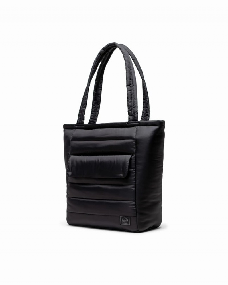 Bolsas Tote Herschel Retreat Acolchoado Pretas | VSER79024