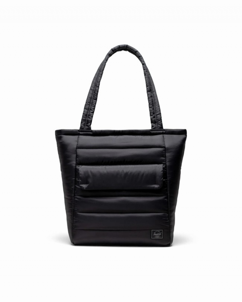 Bolsas Tote Herschel Retreat Acolchoado Pretas | VSER79024