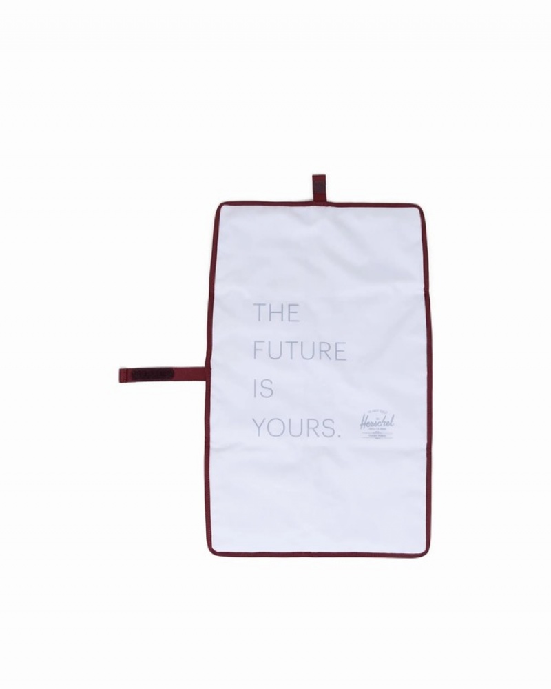 Bolsas Tote Herschel Strand Duffle Diaper Vermelhas | AQWS63541