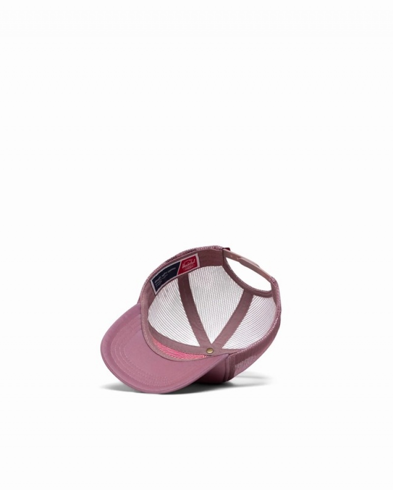 Boné Herschel Whaler Mesh Cinzentas Rosa | HZJI78261