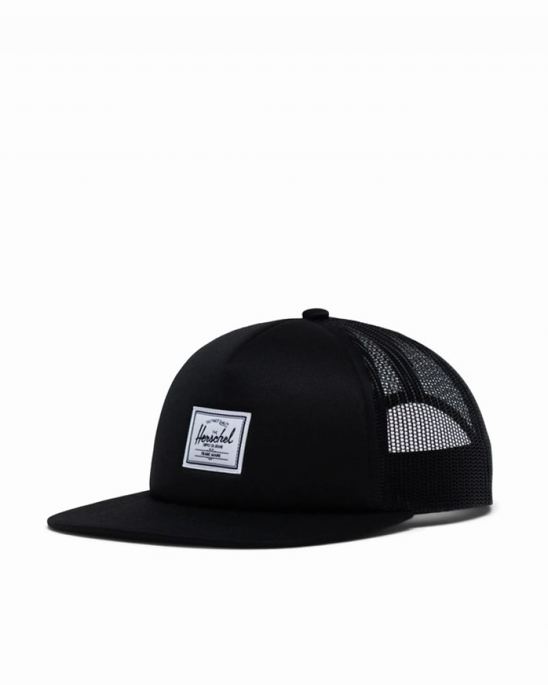 Boné Herschel Whaler Mesh Pretas | UXRQ36451
