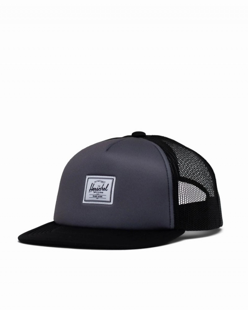 Boné Herschel Whaler | Mesh Pretas | ZPDR30918