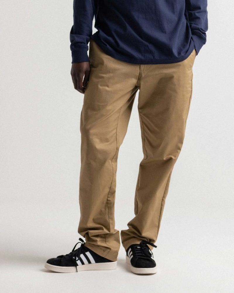 Calças Herschel Chino Caqui | QADZ84503