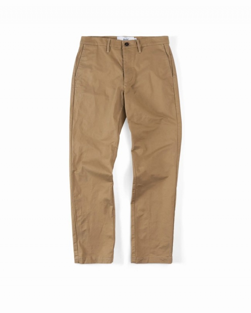 Calças Herschel Chino Caqui | QADZ84503