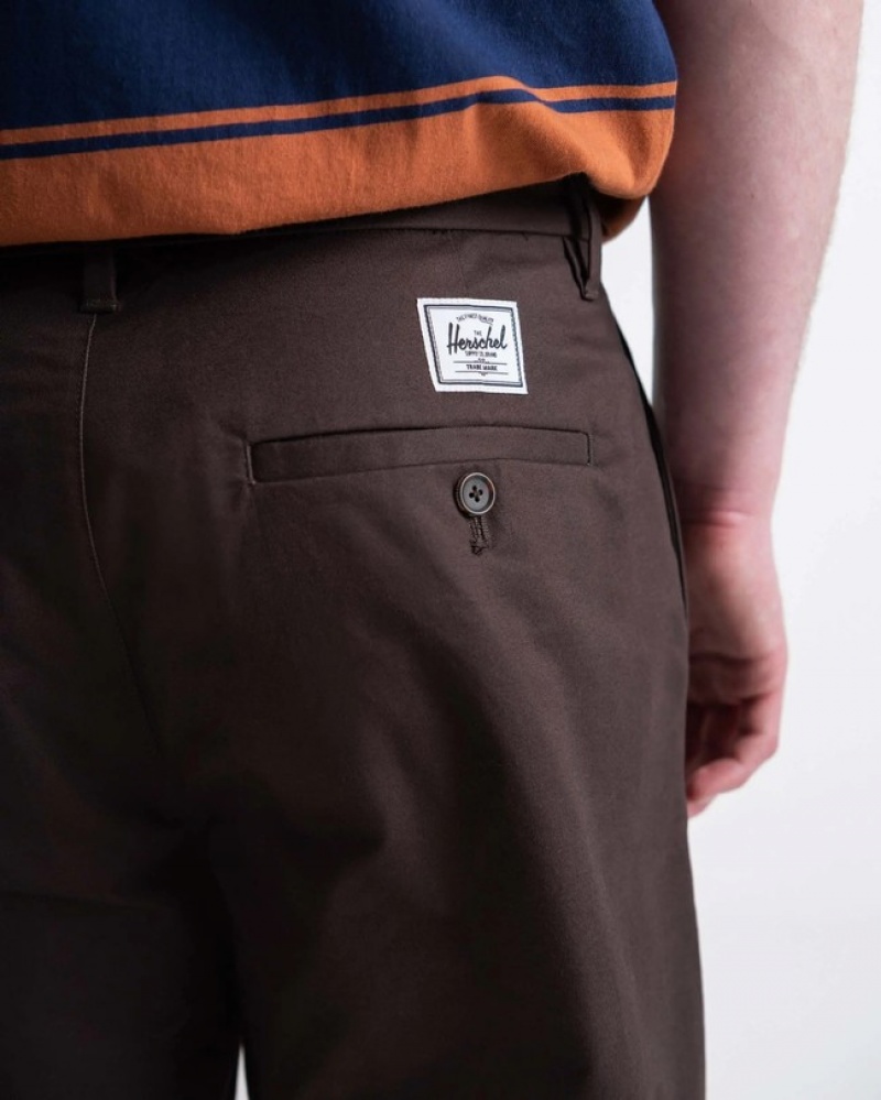 Calças Herschel Chino Cinzentas | LFWU32758