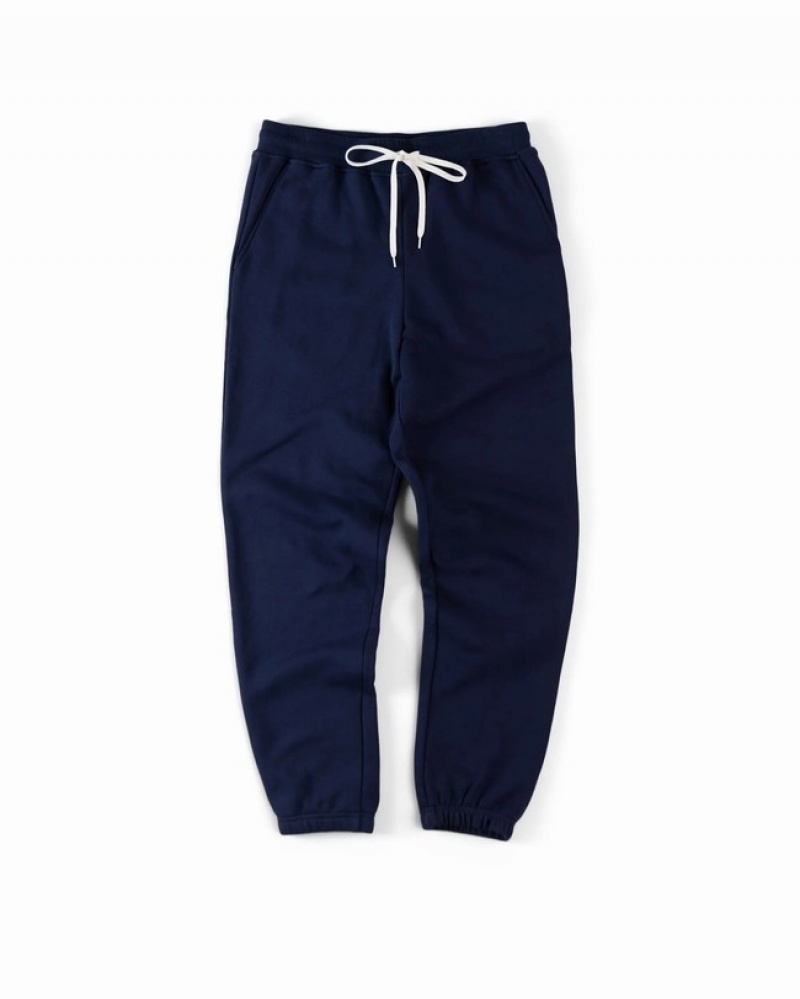 Calças Herschel Sweatpant Azul Marinho | PSIK09316