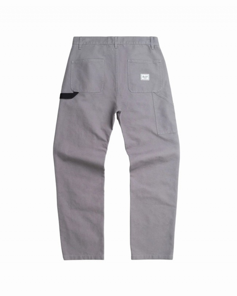 Calças Herschel Trabalho Cinzentas | VAGD94805