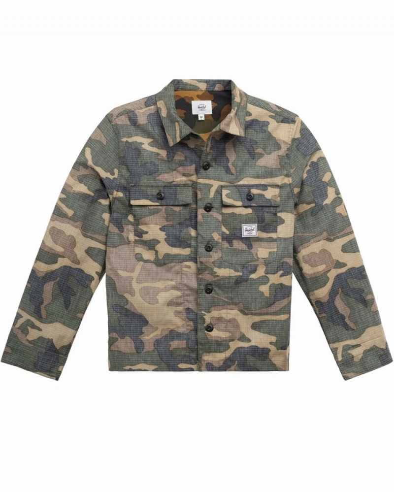 Camisas Herschel Camp Camufladas | LQRG06571