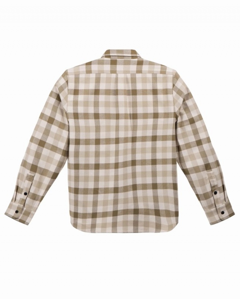 Camisas Herschel Heavyweight Flannel Verdes Cinzentas | LWHO39508