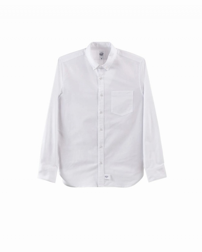 Camisas Herschel Oxford Branco | IJFS39768