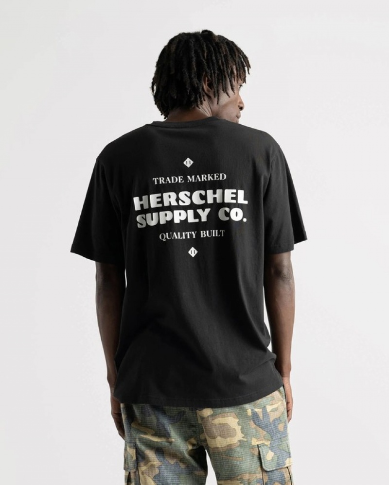 Camiseta Herschel Diamond/Ranch Pretas | GCDZ40962