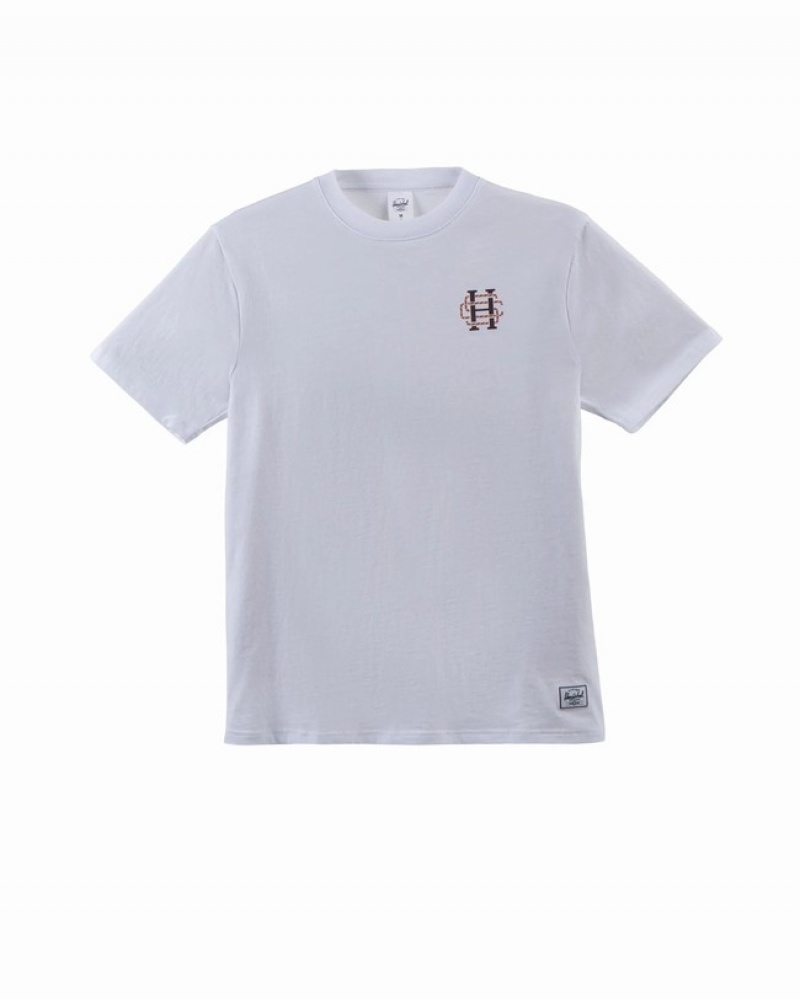 Camiseta Herschel Logo Branco | AIKF50296