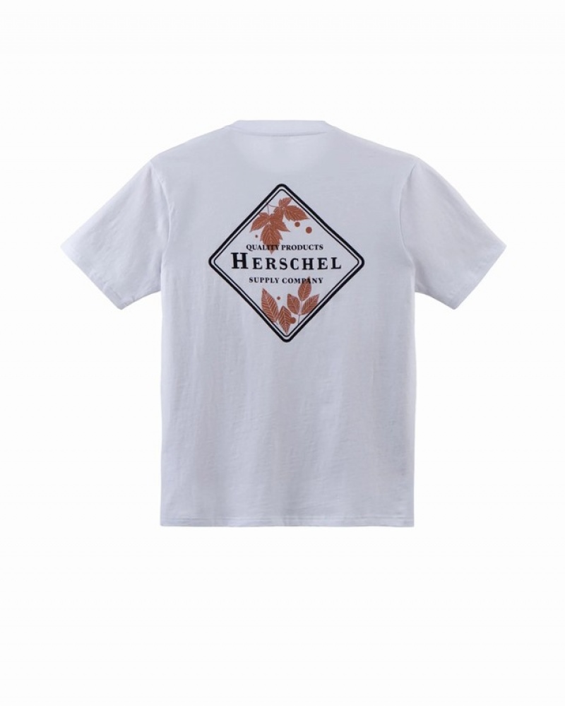 Camiseta Herschel Logo Branco | GYJO63580