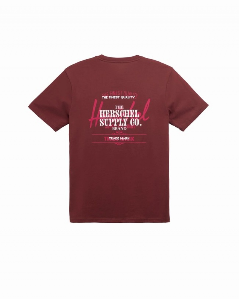 Camiseta Herschel New Categoria Vermelhas | LEFZ65823