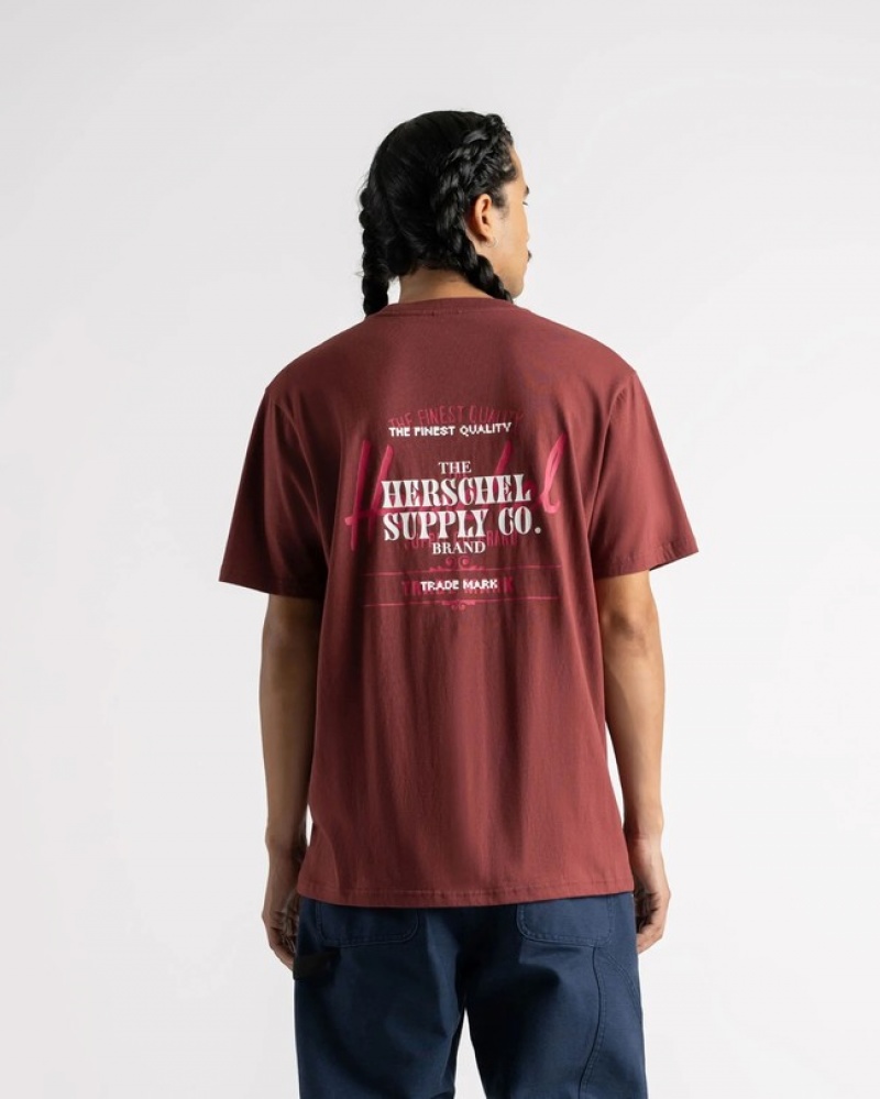 Camiseta Herschel New Categoria Vermelhas | LEFZ65823