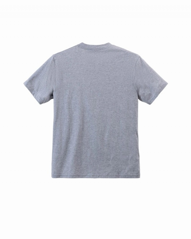 Camiseta Herschel Pocket Cinzentas | LJSQ86405