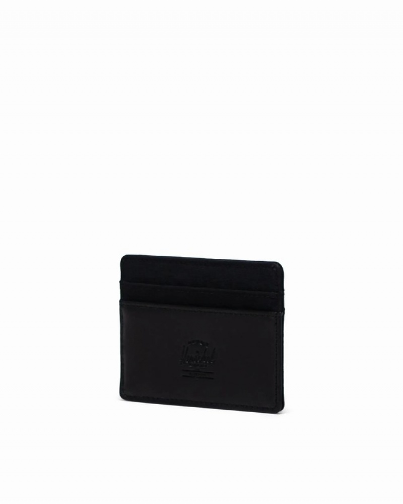 Carteiras Herschel Charlie Cardholder Pretas | DXJA60278