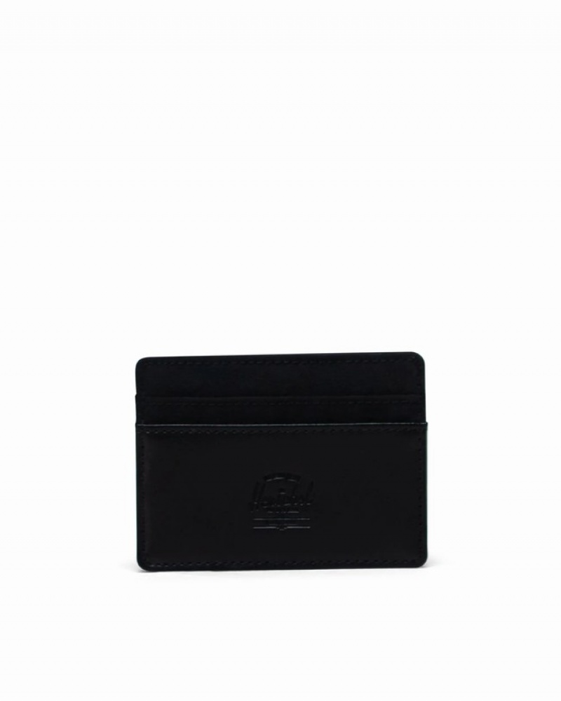 Carteiras Herschel Charlie Cardholder Pretas | DXJA60278