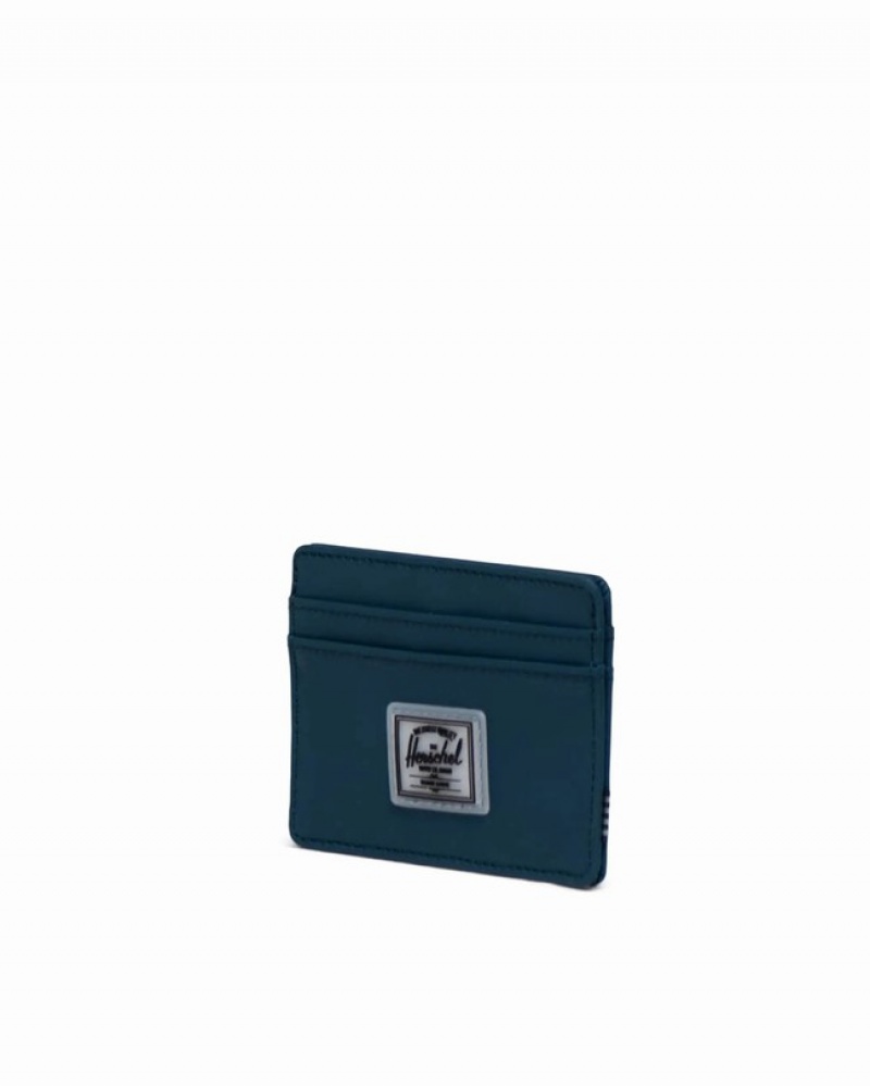 Carteiras Herschel Charlie | Weather Resistant Azuis | YWXV54978