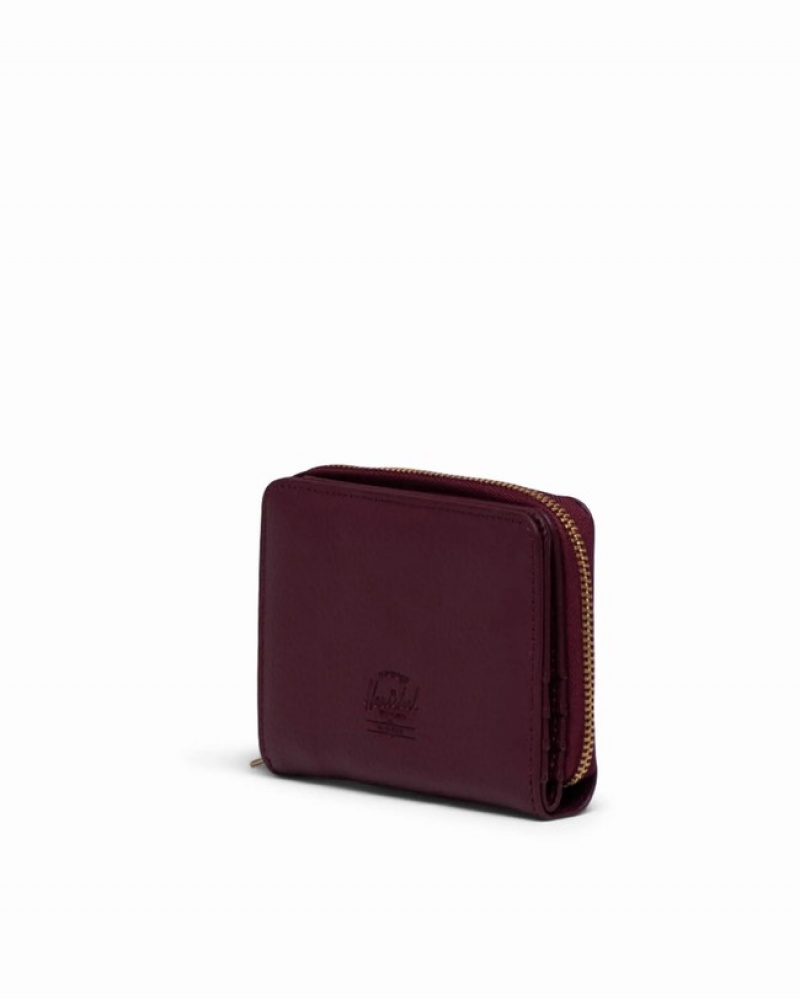 Carteiras Herschel Georgia Vegano Couro Bordeaux | TXHG52186