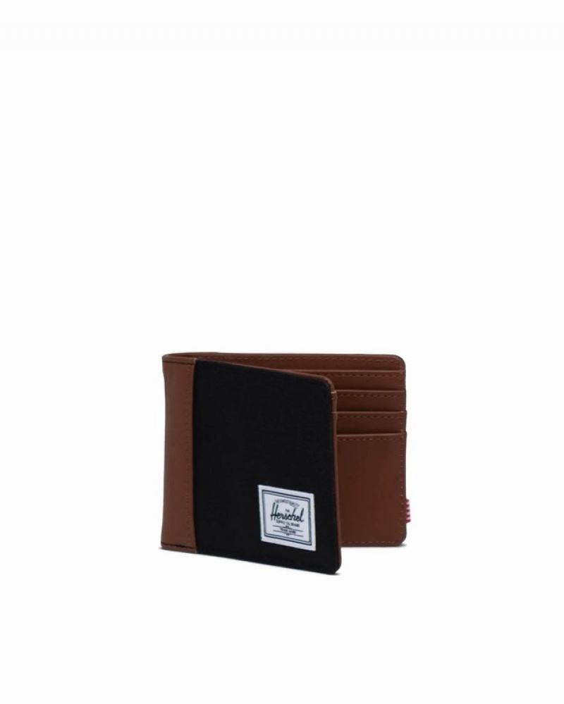 Carteiras Herschel Hank Pretas Marrom | VROF57249