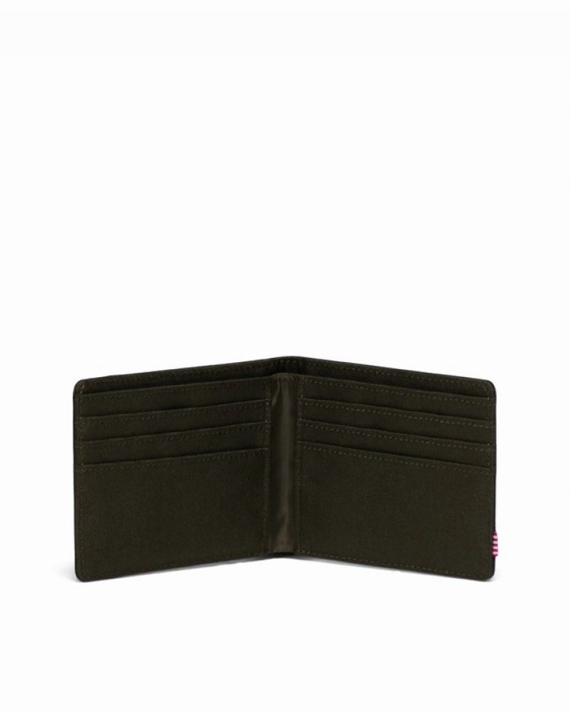 Carteiras Herschel Roy Verdes Escuro | JSFN51089