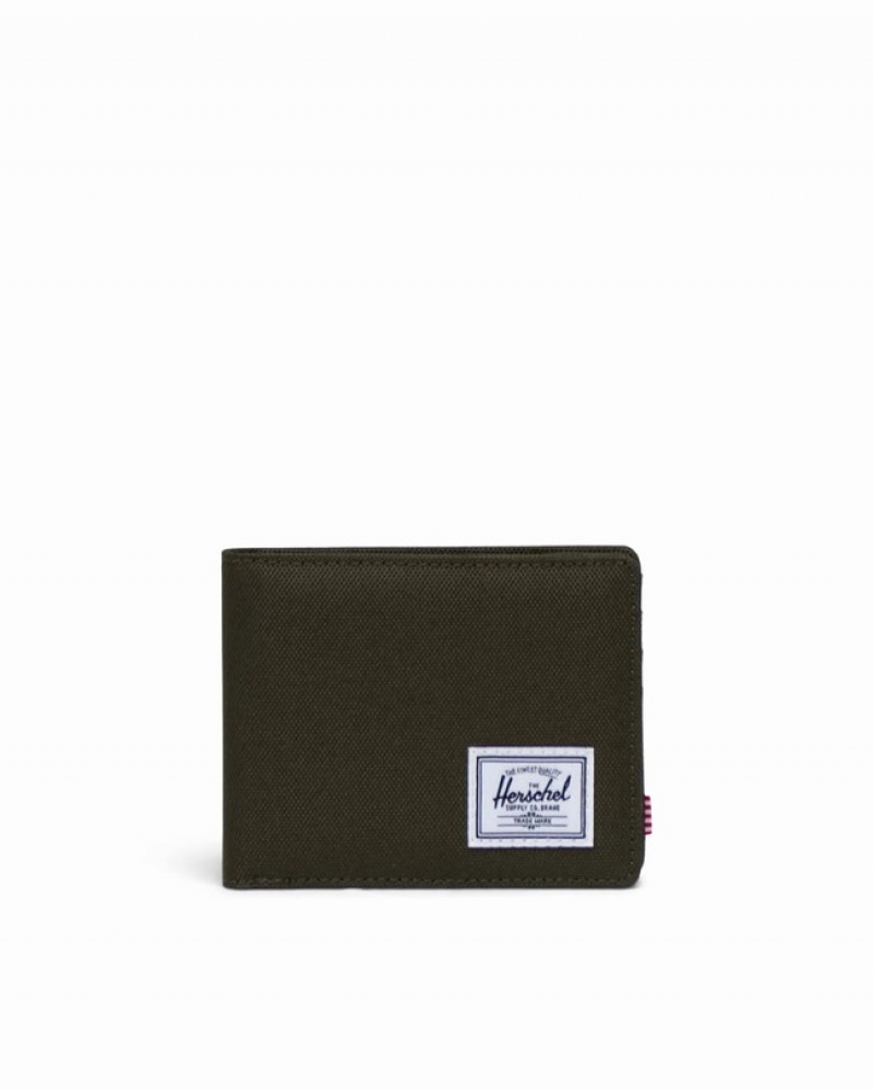 Carteiras Herschel Roy Verdes Escuro | JSFN51089