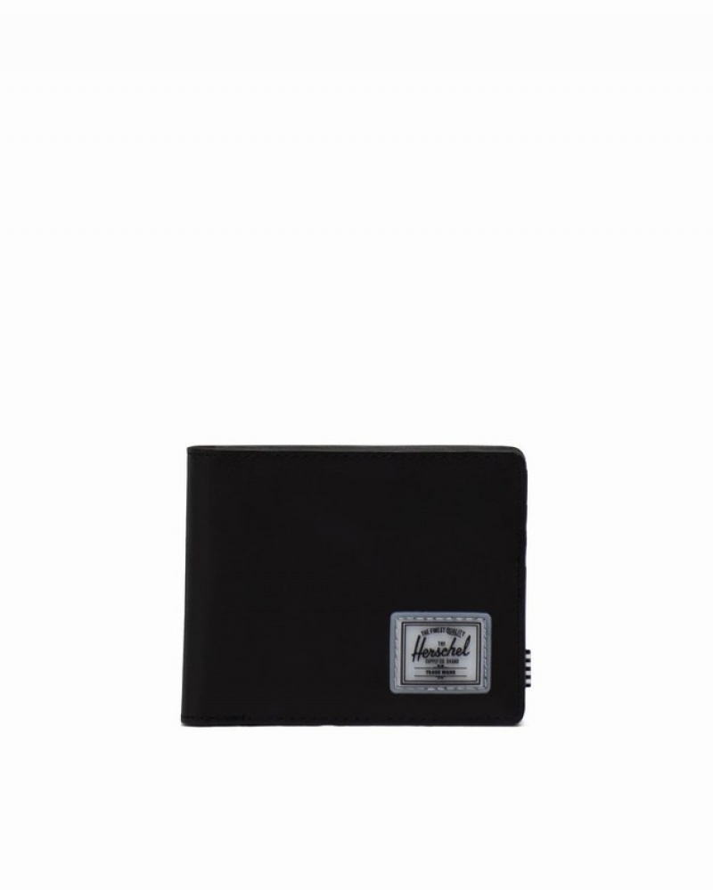 Carteiras Herschel Roy | Weather Resistant Pretas | UFMJ10574